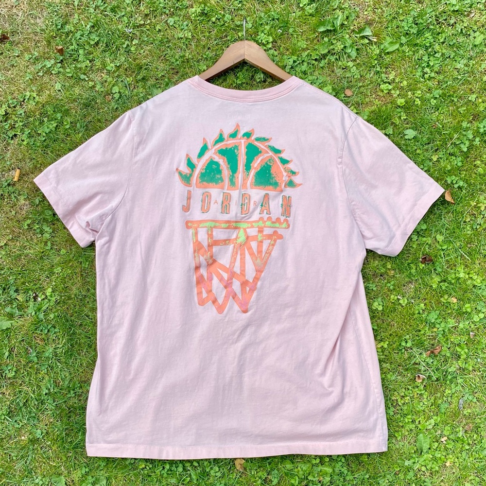 Jordan Hoop On Fire T-Shirt JumpMan Standard Fit XXL (E)